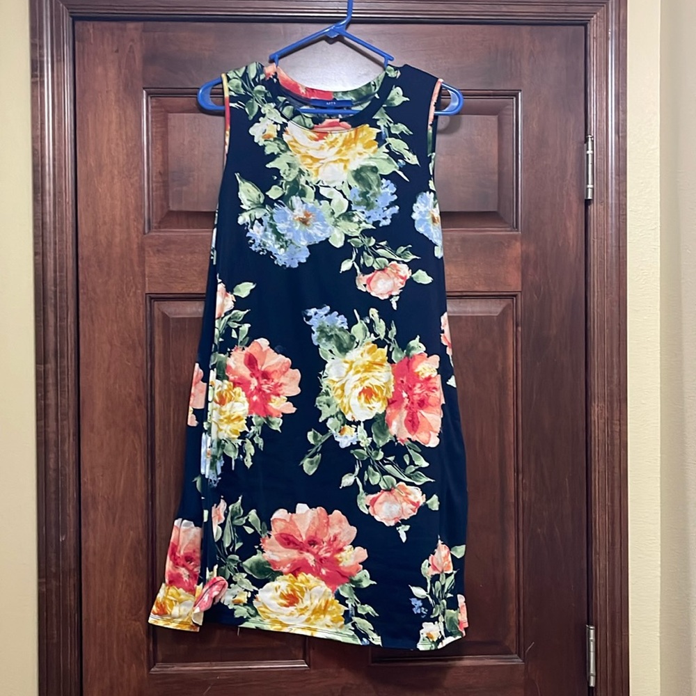 Apt. 9 Floral Tank Dress L